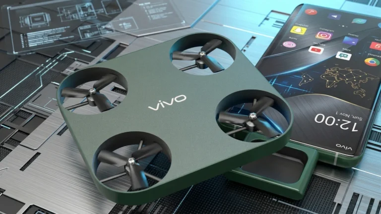 فيديو لهاتف Vivo الذكي الجديد الذي يتميز بوجود طائرة درون مدمجة