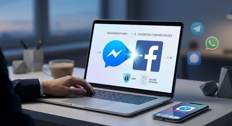 قرار ميتا بإيقاف نسخة الويب من ماسنجر - حقيقة الأمر وكيف تحمي رسائلك