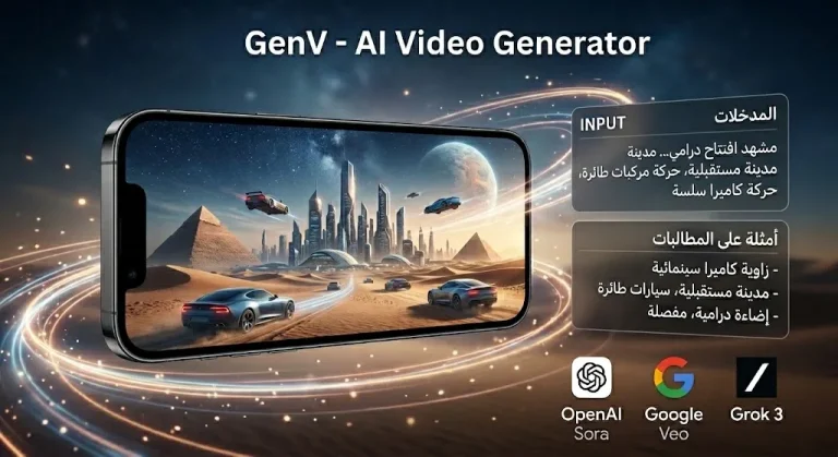 تحليل تطبيق GenV لصناعة الفيديوهات: من تجربة حقيقية
