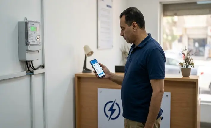 تطبيق خدمات الكهرباء الذكية EEHC -إزاي تشحن العداد من الموبايل؟
